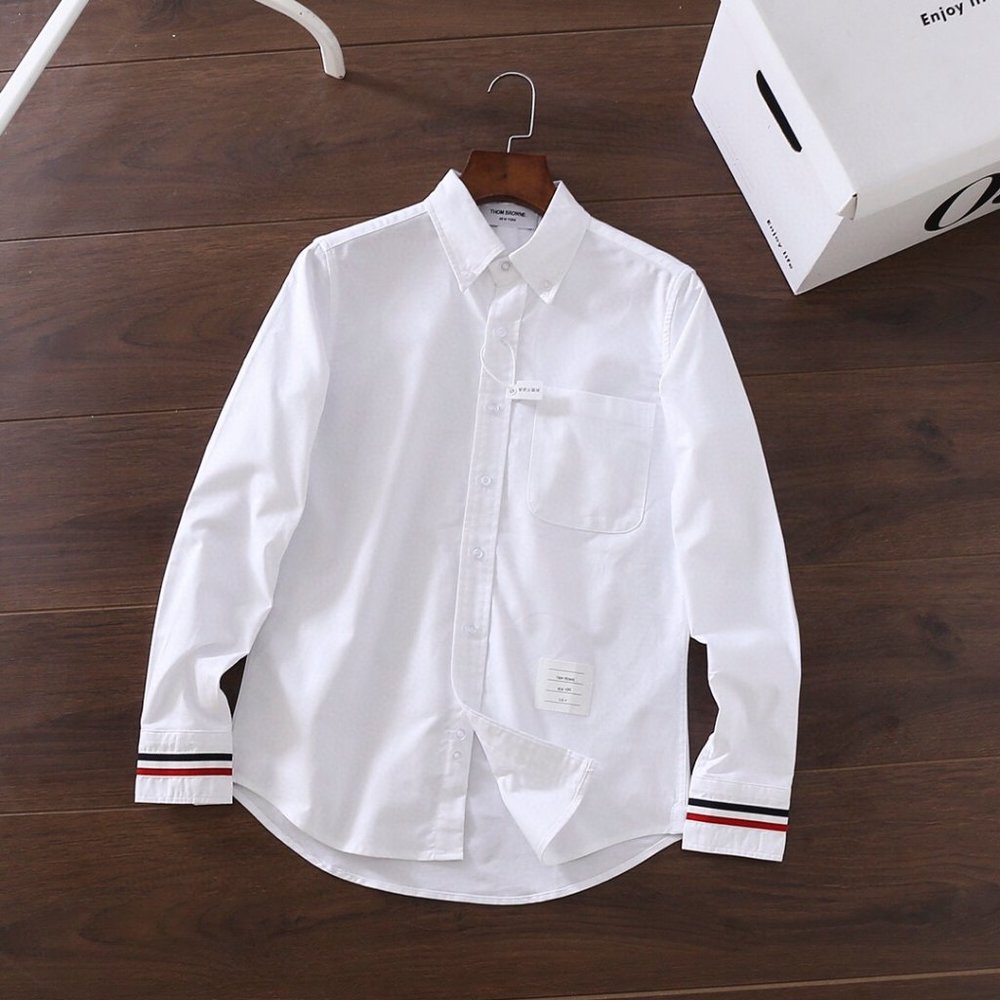Thom Browne new four-bar  long-sleeved shirt